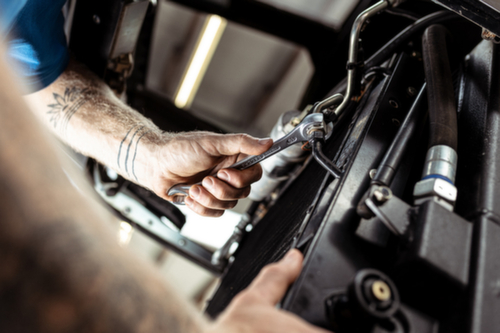 GEDORE 400 22X24 Clé polygonale ouverte profil UD 22x24 mm