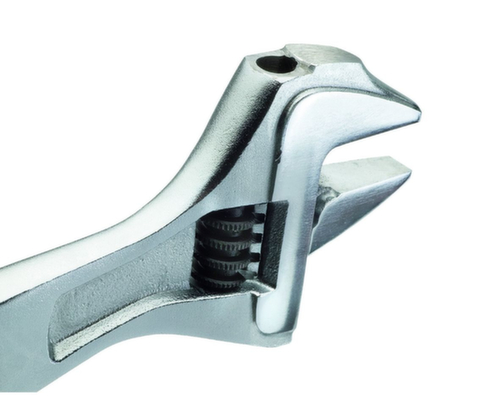 GEDORE 60 S 10 JC Clé à fourche 10" réglable chromée 2K poignée