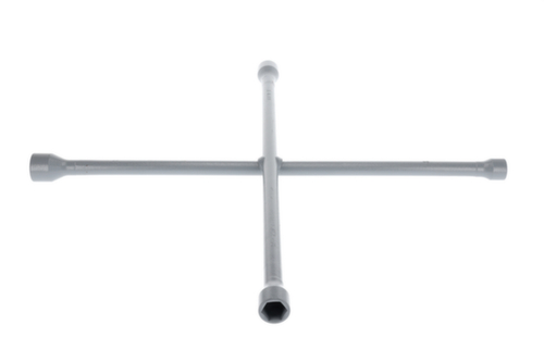 Clé en croix GEDORE 28 LM pour camion 24x27x30x32 mm 750x750 mm