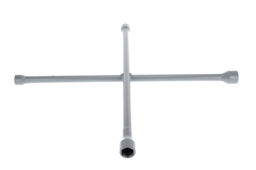 Clé en croix GEDORE 28 LM pour camion 24x27x30x32 mm 750x750 mm