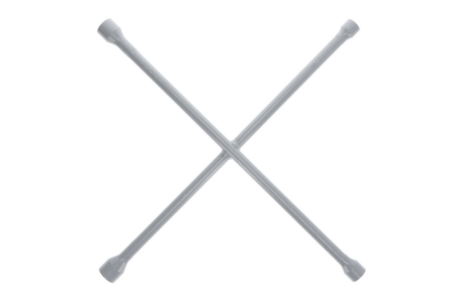 Clé en croix GEDORE 28 LM pour camion 24x27x30x32 mm 750x750 mm