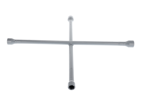 Clé en croix GEDORE 28 LM pour camion 24x27x30x32 mm 750x750 mm