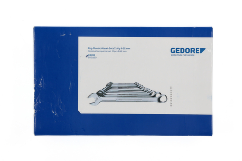 GEDORE 1 B-011 Jeu de clés mixtes 11 pièces 8-22 mm