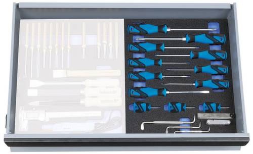 GEDORE 2005 CT2-2160 Jeu de tournevis dans le module Check-Tool