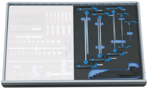 GEDORE 2005 CT2-DT 2142 Jeu de tournevis d'angle dans le module Check-Tool