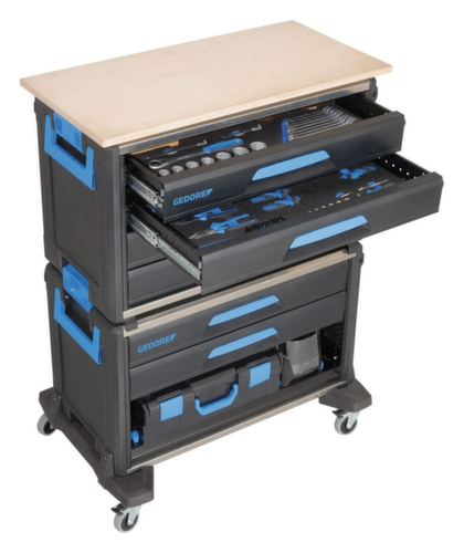 1110 WMW S-03 WorkMo B3 avec assortiment d'outils 110 pcs.