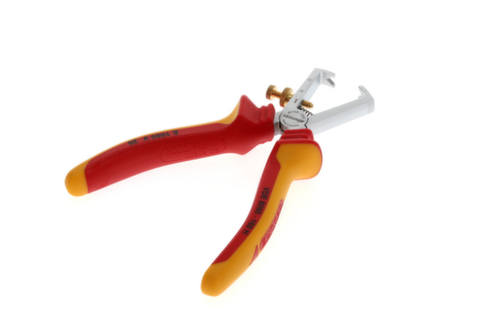 GEDORE VDE 8098-160 H Pince à dénuder VDE avec isolation par gaine 160 mm