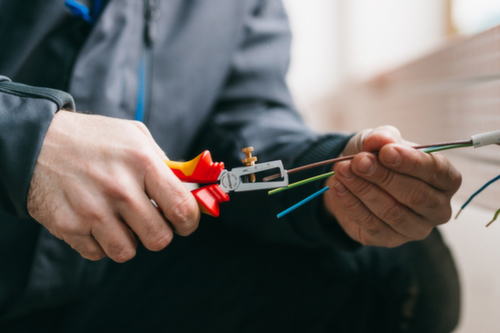 GEDORE VDE 8098-160 H Pince à dénuder VDE avec isolation par gaine 160 mm