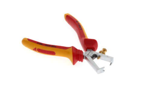 GEDORE VDE 8098-160 H Pince à dénuder VDE avec isolation par gaine 160 mm