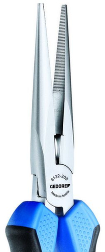 SB 8132-200 JC Pince à bec plat 200 mm manche 2K