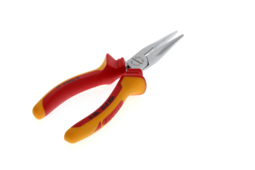 VDE 8132-160 H Pince VDE à bec plat avec isolation par gaine 160 mm