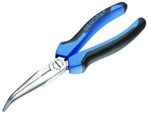 8132 AB-160 JC Pince à bec plat 160 mm manche 2C