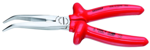 VDE 8132 AB-200 Pince VDE à bec plat et isolation par immersion 200 mm