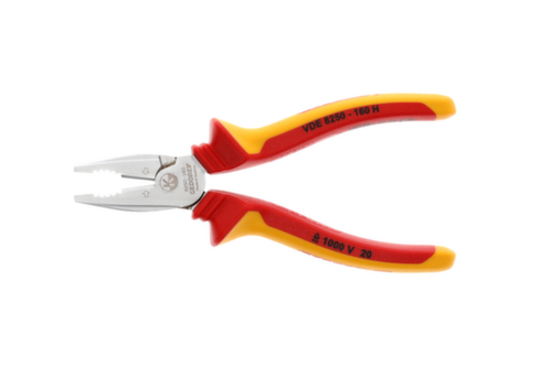 VDE 8250-160 H Pince combinée de force VDE avec isolation par gaine 160 mm