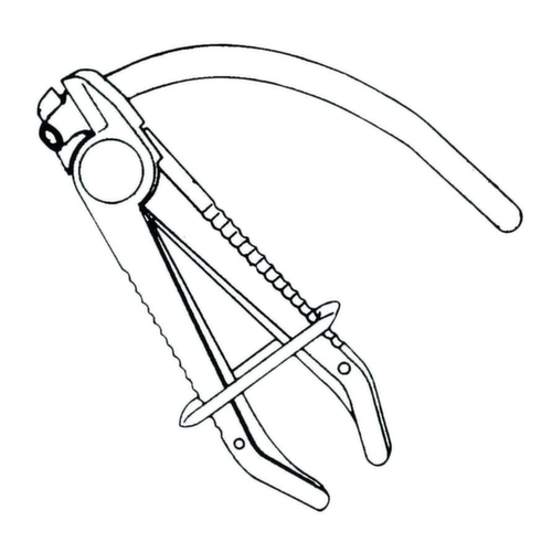 R15151000 Jeu de pinces à colliers de serrage pour tuyaux Ø 0-60mm 3 pièces