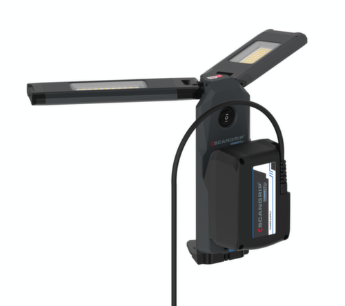 Scangrip Spot projecteur JUST CONNECT avec 2 têtes de lampe