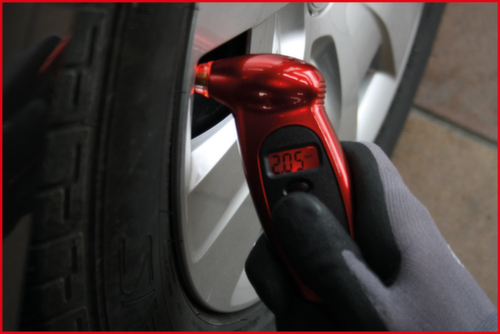 KS Tools Digital tire pressure gauge
