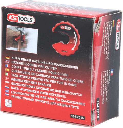 KS Tools Ratchet pipe cutter