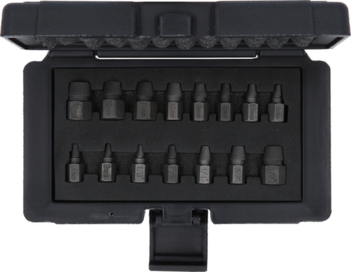 KS Tools Spiral screw and bolt extractor set