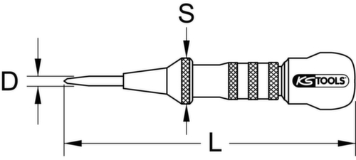 KS Tools Automatic center punch
