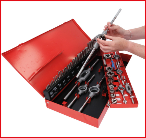 KS Tools HSS Co tapping tool set