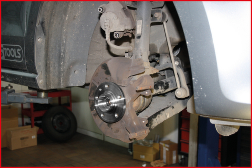 KS Tools Tool set for compact wheel bearing assembly VAG