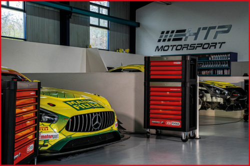 KS Tools Performanceplus workshop trolley set P15 with 271 tools for 6 drawers