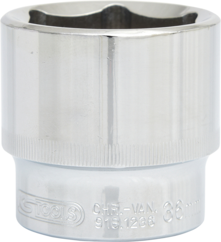 KS Tools 1/2" CHROMEplus hexagon socket