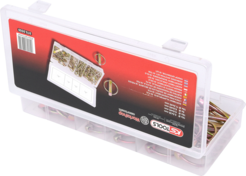 KS Tools assortment of hinged cotter pins