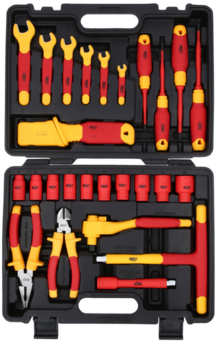 KS Tools Insulated tool set for hybrid and electric vehicles