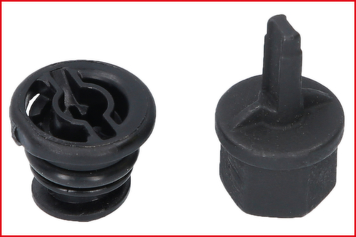 KS Tools 3/8" oil service special profile set for plastic oil drain plugs