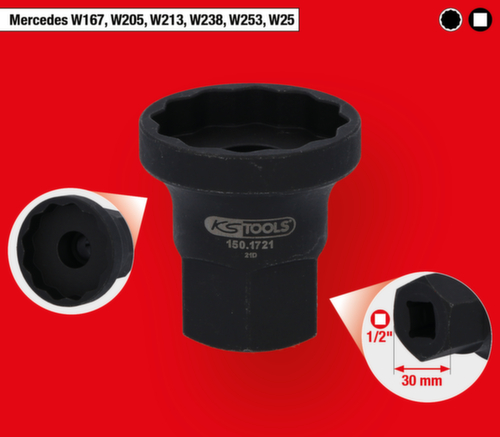 KS Tools Special ball joint socket for Mercedes