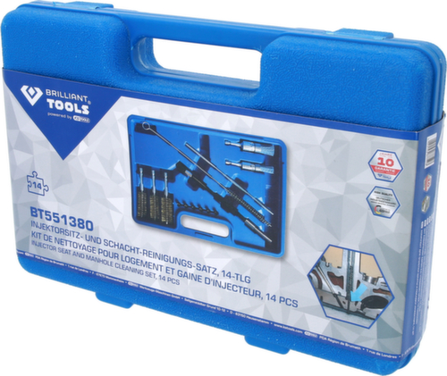 Brilliant Tools injector seat and manhole cleaning set