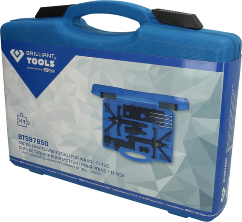 Brilliant Tools engine adjustment tool set for Volvo 4-/5-/6-cylinder up to 2006