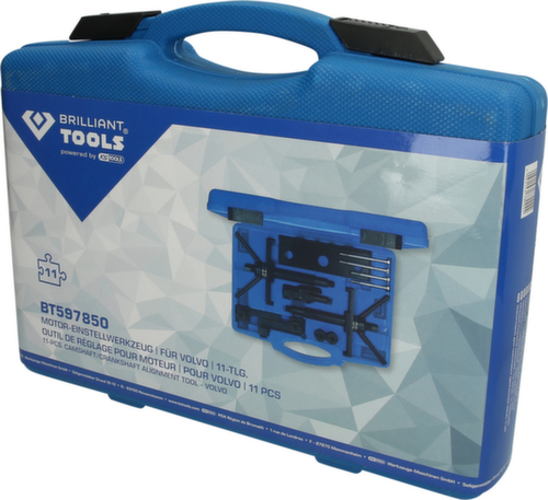 Brilliant Tools engine adjustment tool set for Volvo 4-/5-/6-cylinder up to 2006