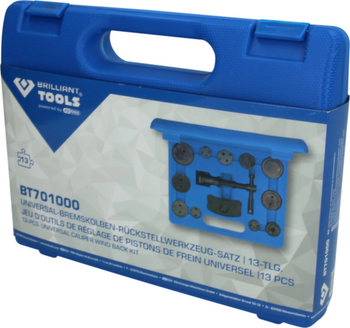 Brilliant Tools Universal brake piston reset tool set
