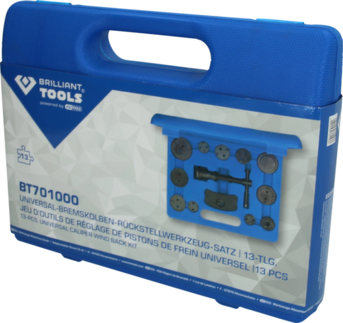 Brilliant Tools Universal brake piston reset tool set