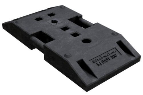 Schake Plaque de base NOX pour barrière