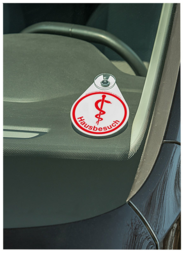 BOI Panneau indicateur à ventouse pour l'intérieur