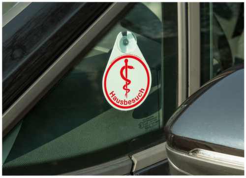 BOI Panneau indicateur à ventouse pour l'intérieur