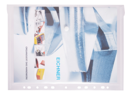 EICHNER Pochette transparente pour documents, transparent, DIN A4