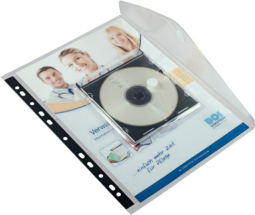 EICHNER Pochette transparente pour documents, transparent, DIN A4