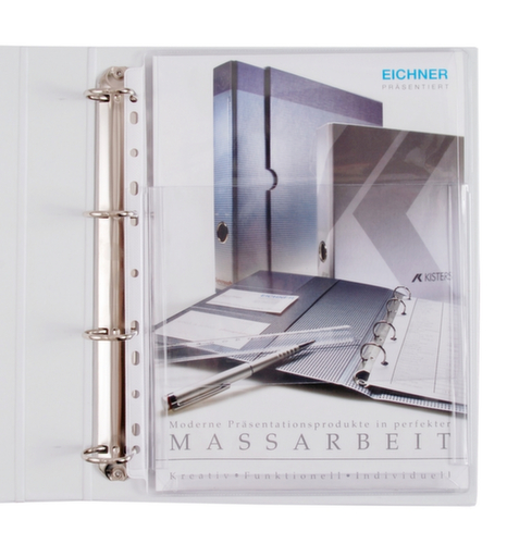 EICHNER Pochette transparente pour documents, transparent, DIN A4