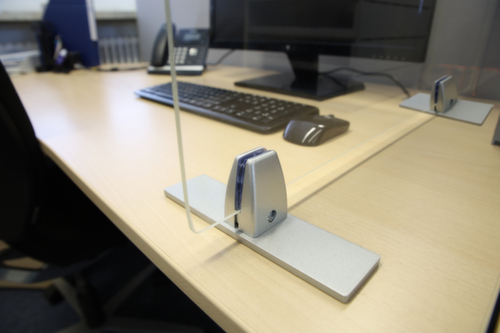 EICHNER Pince de table pour protection hygiénique