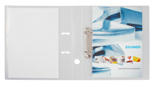 EICHNER Classeur à anneaux de présentation en PP transparent