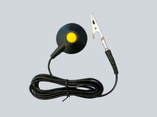 câble de terre pour tapis antifatigue, noir