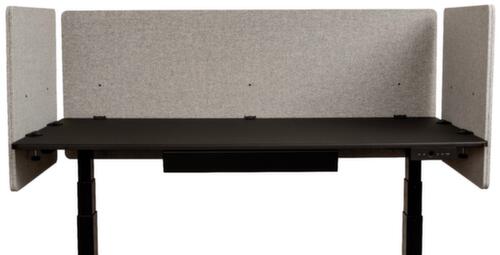 LUXOR cloison de table insonorisante RECLAIM en PET recyclé