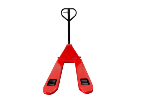 UDOBÄR Transpalette, 2500 kg force, polyuréthane/nylon