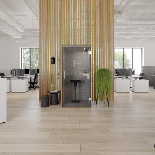 cabine téléphonique Silent Space, hauteur x largeur 2175 x 1035 mm