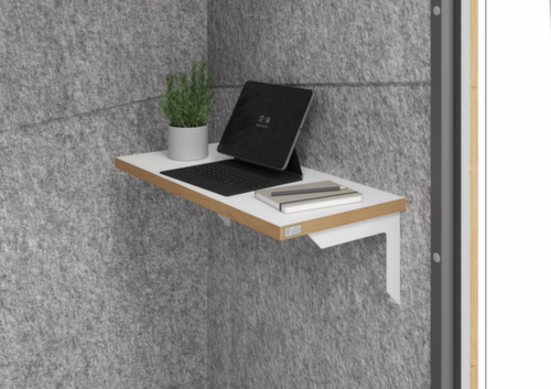 cabine téléphonique Silent Space, hauteur x largeur 2175 x 1035 mm